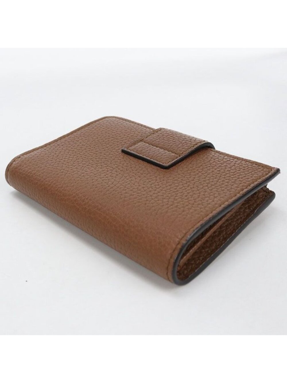 Gucci Compact Wallet with Bamboo Double Aabxm Bifold Leather - Picture 2 of 7